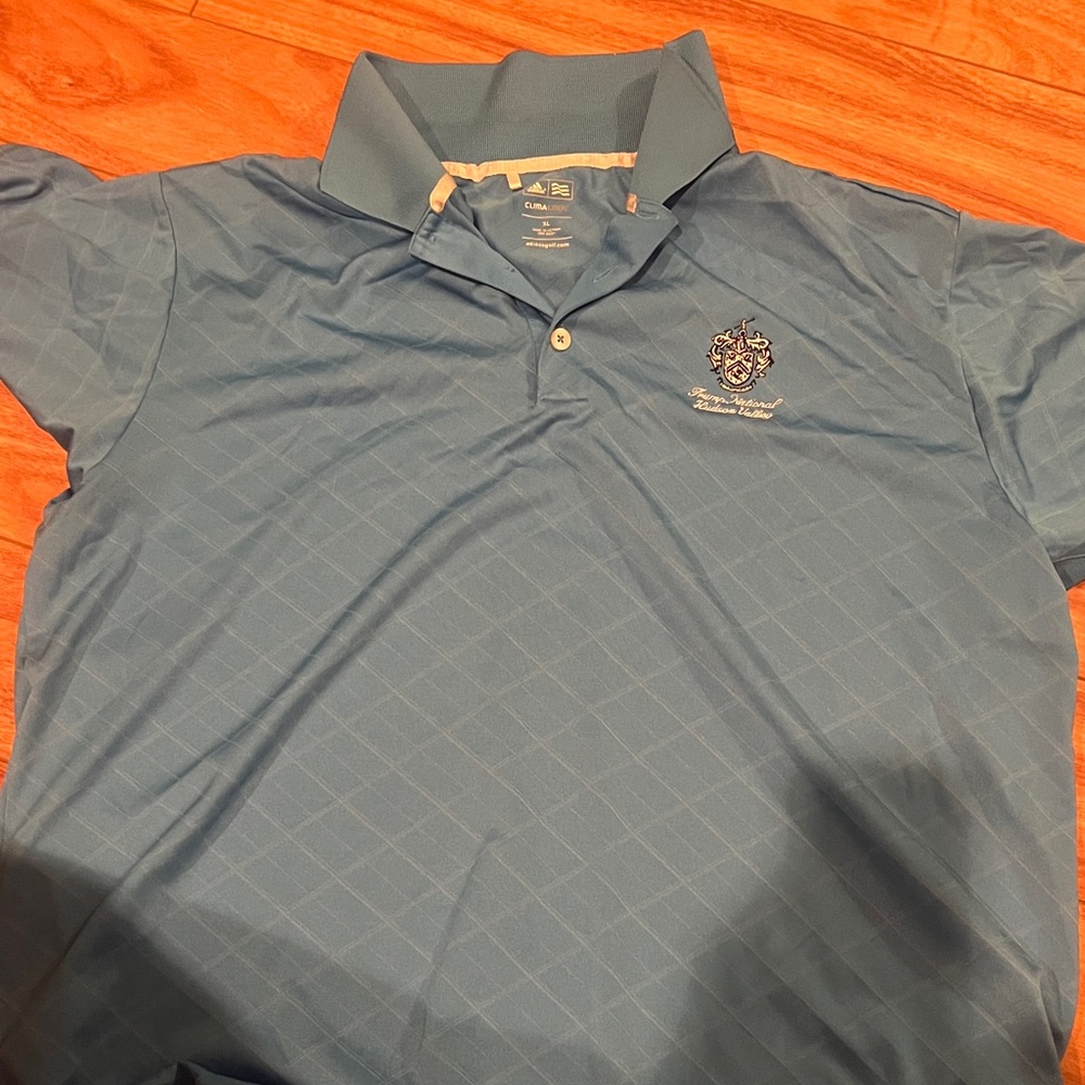 Chaps Men's Light Blue Polo Shirt